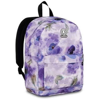 Invicta Ollie Schulrucksack, Geräumiges Hauptfach, Schulranzen mit Trinkflaschenfächer, Laptopfach, für Schule ab 4. Klasse, Paint and Flowers, Mädchen und Jungen, violett Invicta Ollie Schulrucksack, Geräumiges Hauptfach, Schulranzen mit Trinkflaschenfächer, Laptopfach, für Schule ab 4. Klasse, Paint and Flowers, Mädchen und Jungen, violett