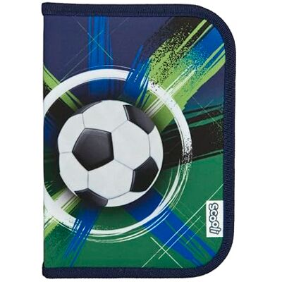 Scooli Gefülltes Schüleretui Soccer Champ Federmäppchen mit hochwertigen Stiften & Zubehör Ideal für Schule, Freizeit und unterwegs ab 6 Jahren Scooli Gefülltes Schüleretui Soccer Champ Federmäppchen mit hochwertigen Stiften & Zubehör Ideal für Schule, Freizeit und unterwegs ab 6 Jahren