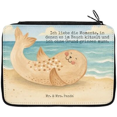 Panda Schreibetui Robbe Liegen Design Geschenk, Etui, Mäppchen, Federmappe, Schlampermäppchen, Federtasche, Robben, Lustige Sprüche, Federmäppchen, Seehund, Ostsee, Nordsee, Strand Panda Schreibetui Robbe Liegen Design Geschenk, Etui, Mäppchen, Federmappe, Schlampermäppchen, Federtasche, Robben, Lustige Sprüche, Federmäppchen, Seehund, Ostsee, Nordsee, Strand