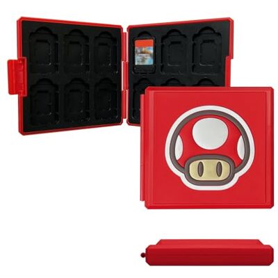 Nintendo doepeBAE Switch Spielekarten Etui – 12 Steckplätze für Spiel- & MicroSD-Karten – Kompakte Aufbewahrungsbox mit Wasserschutz – Robustes Hardcase für unterwegs & Zuhause (A05) Nintendo doepeBAE Switch Spielekarten Etui – 12 Steckplätze für Spiel- & MicroSD-Karten – Kompakte Aufbewahrungsbox mit Wasserschutz – Robustes Hardcase für unterwegs & Zuhause (A05)