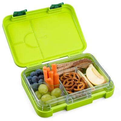 JOLLY Jausenbox, Auslaufsichere Brotdose mit herausnehmbaren Fächern, BPA-Frei & Spülmaschinenfest, Kinderfreundlich, kompakt & robust, ideal für Schule, Ausflüge & Kindergarten, Grün JOLLY Jausenbox, Auslaufsichere Brotdose mit herausnehmbaren Fächern, BPA-Frei & Spülmaschinenfest, Kinderfreundlich, kompakt & robust, ideal für Schule, Ausflüge & Kindergarten, Grün