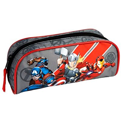 Undercover Marvel Avengers Schlamperetui Federmäppchen für die Schule Stylisches Etui mit Avengers Motiv Schlampermäppchen für Teenager ideal für den Schulanfang Marvel Fanartikel Undercover Marvel Avengers Schlamperetui Federmäppchen für die Schule Stylisches Etui mit Avengers Motiv Schlampermäppchen für Teenager ideal für den Schulanfang Marvel Fanartikel