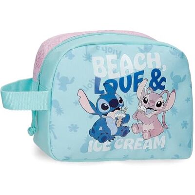 Disney Joumma Stitch Beach & Love Neceser Turquesa Verde 20,5x16,5x7,5 cm Polyester Disney Joumma Stitch Beach & Love Neceser Turquesa Verde 20,5x16,5x7,5 cm Polyester