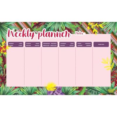 QUO VADIS Kollektion: Jungle Spirit Unterhand Blätter Mini 16,5 x 26,5 cm, gestreift QUO VADIS Kollektion: Jungle Spirit Unterhand Blätter Mini 16,5 x 26,5 cm, gestreift