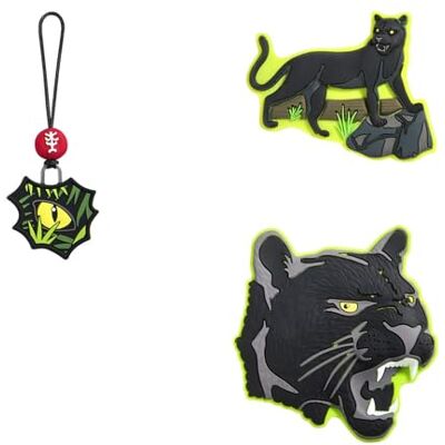 Step by Step Magic Mags Danger Cat Chiko, 3-teilig, 2 Magnet-Applikationen und 1 Anhänger, Raubtier, passend zum Schulranzen oder Vorschulrucksack Step by Step Magic Mags Danger Cat Chiko, 3-teilig, 2 Magnet-Applikationen und 1 Anhänger, Raubtier, passend zum Schulranzen oder Vorschulrucksack