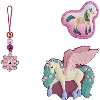 Step by Step Magic MAGS Schleich bayala® Blütenpegasus, rosa, 3-teilig, 2 Magnet-Applikationen und 1 Anhänger, als Ergänzung, für die 1. bis 4. Klasse Step by Step Magic MAGS Schleich bayala® Blütenpegasus, rosa, 3-teilig, 2 Magnet-Applikationen und 1 Anhänger, als Ergänzung, für die 1. bis 4. Klasse