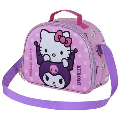 KARACTERMANIA Sanrio Hello Kitty Playful-3D Lunchbox-Tasche, Rosa, 26 x 20 cm KARACTERMANIA Sanrio Hello Kitty Playful-3D Lunchbox-Tasche, Rosa, 26 x 20 cm