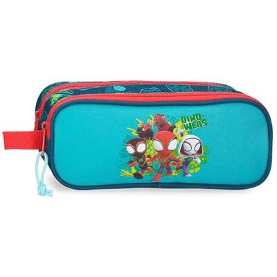 Marvel Joumma Spidey Dino-Webs Schutzhülle für 2 Personen, marineblau, 23 x 9 x 7 cm, Polyester Marvel Joumma Spidey Dino-Webs Schutzhülle für 2 Personen, marineblau, 23 x 9 x 7 cm, Polyester
