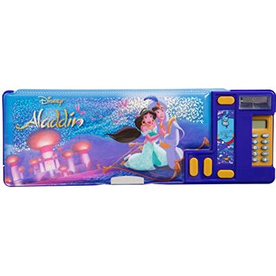 Disney Aladdin Federmäppchen, Kinder Stift Etui Organizer Große Kapazität, Schreibwaren Multi Storage Design mit Aladdin und Jasmin, Coole Sachen für Mädchen und Jungen Disney Aladdin Federmäppchen, Kinder Stift Etui Organizer Große Kapazität, Schreibwaren Multi Storage Design mit Aladdin und Jasmin, Coole Sachen für Mädchen und Jungen