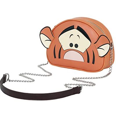 Disney Unisex 05116 Heady Schultertasche Tiger Face, Tigger, Einheitsgröße Disney Unisex 05116 Heady Schultertasche Tiger Face, Tigger, Einheitsgröße