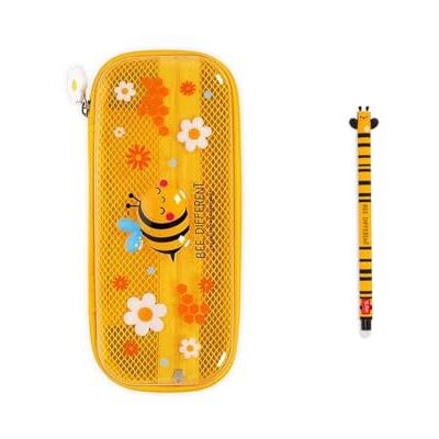LEGAMI Wonderwow Federmäppchen, 2 Fächer und Stifthalter innen, Innenfach mit Netzstoff, Reißverschluss, 23 x 11 x 5 cm LEGAMI Wonderwow Federmäppchen, 2 Fächer und Stifthalter innen, Innenfach mit Netzstoff, Reißverschluss, 23 x 11 x 5 cm
