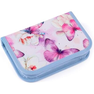 TOPGAL Penn Federmäppchen für Mädchen/Kinder mit Zwei Klappen, gepolstert, mit Stundenplan und Gummischlaufen. (Penn 24002) TOPGAL Penn Federmäppchen für Mädchen/Kinder mit Zwei Klappen, gepolstert, mit Stundenplan und Gummischlaufen. (Penn 24002)