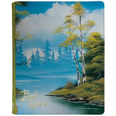 Ultra Pro Bob Ross Lakeside Path Pro-Binder mit 9 Taschen, mit Reißverschluss, Sammelkartensammler, Bob Ross Merch, Premium-Aufbewahrung, Kunstleder-Binder, seitlich ladend, malerische Kunstwerke Ultra Pro Bob Ross Lakeside Path Pro-Binder mit 9 Taschen, mit Reißverschluss, Sammelkartensammler, Bob Ross Merch, Premium-Aufbewahrung, Kunstleder-Binder, seitlich ladend, malerische Kunstwerke