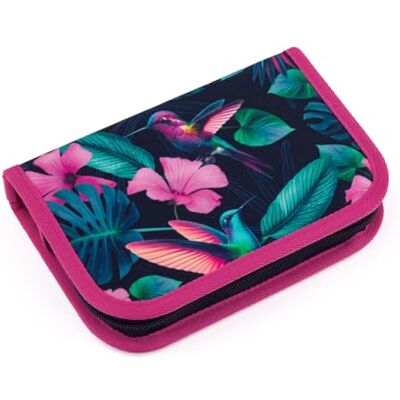 TOPGAL Penn Federmäppchen für Mädchen/Kinder mit Zwei Klappen, gepolstert, mit Stundenplan und Gummischlaufen. (Penn 25008) TOPGAL Penn Federmäppchen für Mädchen/Kinder mit Zwei Klappen, gepolstert, mit Stundenplan und Gummischlaufen. (Penn 25008)
