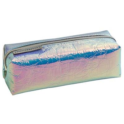 Eberhard Faber 577400 Schlamperrolle Flip Flop mit Krokodilmuster und Reißverschluss, in rosa und silber, ca. 21 x 8 x 8 cm groß, Schreibtisch-Organizer für Schreibwaren, Zeichen-und Büromaterialien Eberhard Faber 577400 Schlamperrolle Flip Flop mit Krokodilmuster und Reißverschluss, in rosa und silber, ca. 21 x 8 x 8 cm groß, Schreibtisch-Organizer für Schreibwaren, Zeichen-und Büromaterialien