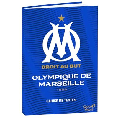 QUO VADIS Hausaufgabenheft – Französisch – Olympique de Marseille – Mehrfarbig – Tageskalender – 15 x 21 cm – Papier Clairefontaine weiß – hergestellt in Frankreich QUO VADIS Hausaufgabenheft – Französisch – Olympique de Marseille – Mehrfarbig – Tageskalender – 15 x 21 cm – Papier Clairefontaine weiß – hergestellt in Frankreich