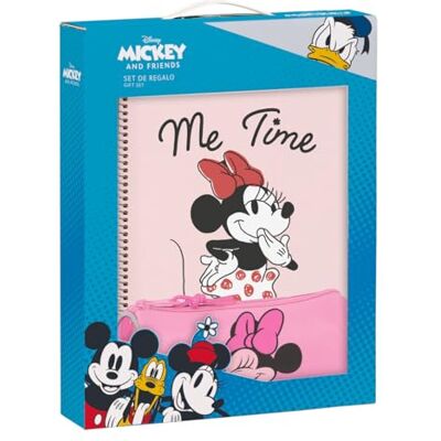 safta Minnie Mouse Loving Geschenkset, Geschenketui, 3er-Pack, Schreibwarenset, besonderes Geschenk, 28 x 6 x 35 cm, Rosa safta Minnie Mouse Loving Geschenkset, Geschenketui, 3er-Pack, Schreibwarenset, besonderes Geschenk, 28 x 6 x 35 cm, Rosa