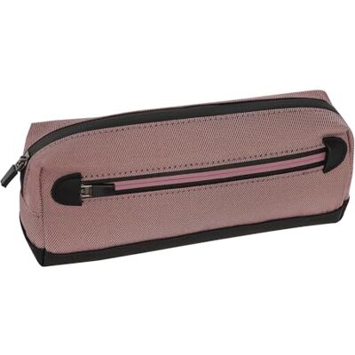 COMIX Campus Federmäppchen, ideal für Make-up und Schreibwaren, mit Hauptfach und Fronttasche mit Reißverschluss, 22 x 8 x 6 cm, Rosa, Rosa, Casual COMIX Campus Federmäppchen, ideal für Make-up und Schreibwaren, mit Hauptfach und Fronttasche mit Reißverschluss, 22 x 8 x 6 cm, Rosa, Rosa, Casual