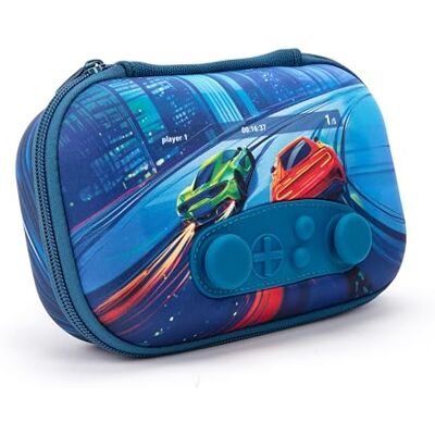 ZIPIT Gamer-Federmäppchen für Jungen, langlebige Stiftebox für die Schule, große Kapazität, Schreibwaren-Organizer-Box ZIPIT Gamer-Federmäppchen für Jungen, langlebige Stiftebox für die Schule, große Kapazität, Schreibwaren-Organizer-Box
