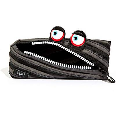 ZIPIT Wildlings Federmäppchen für Jungen, Etui für Kinder, Schwarz Schulmäppchen aus durchgehendem Reißverschluss, maschinenwaschbar, bis zu 30 Stifte, tolles Geschenk für Jungen und Mädchen ZIPIT Wildlings Federmäppchen für Jungen, Etui für Kinder, Schwarz Schulmäppchen aus durchgehendem Reißverschluss, maschinenwaschbar, bis zu 30 Stifte, tolles Geschenk für Jungen und Mädchen