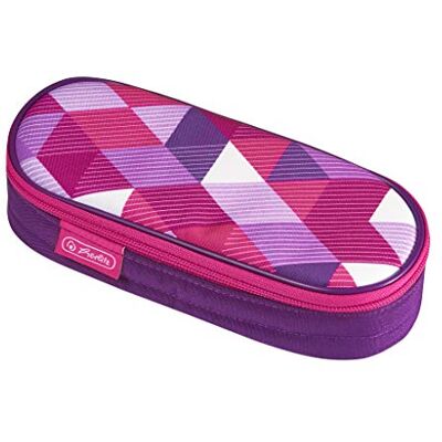 Herlitz Faulenzer Etui Pink Cubes Herlitz Faulenzer Etui Pink Cubes