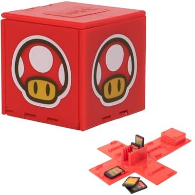 Nintendo doepeBAE Switch Spiele Aufbewahrung für 16 Karten – Kompakte Hülle mit Pop-Up Knopf – Stoßfestes Etui für Switch Spielekarten (A3) Nintendo doepeBAE Switch Spiele Aufbewahrung für 16 Karten – Kompakte Hülle mit Pop-Up Knopf – Stoßfestes Etui für Switch Spielekarten (A3)