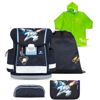 Belmil Classy Schulranzen Set 5 teilig mit Regenponcho (403-13/AG/S/RP) (Orion) Belmil Classy Schulranzen Set 5 teilig mit Regenponcho (403-13/AG/S/RP) (Orion)
