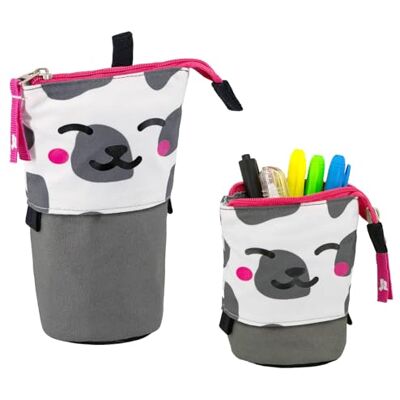 Ross Teleskopisches 2‑in‑1 Schulmäppchen & Stiftehalter – süßes Katzen-Design für Mädchen – leeres Federmäppchen 18×13×6 cm für Schule & Freizeit – robust & leicht – Ross Teleskopisches 2‑in‑1 Schulmäppchen & Stiftehalter – süßes Katzen-Design für Mädchen – leeres Federmäppchen 18×13×6 cm für Schule & Freizeit – robust & leicht –