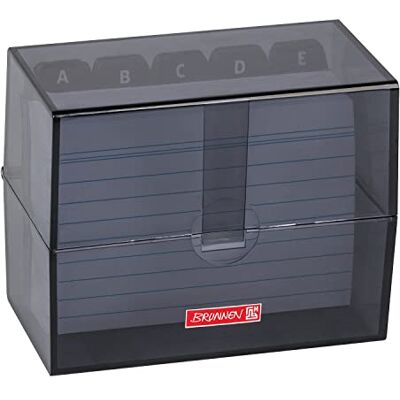 PARTY DISCOUNT NEU BRUNNEN Karteikasten / Karteikartenbox DIN A7, mit Karteikarten, onyx PARTY DISCOUNT NEU BRUNNEN Karteikasten / Karteikartenbox DIN A7, mit Karteikarten, onyx