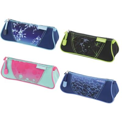 Herlitz Schulmäppchen Kulturbeutel Zubehör Organizer Schulutensilien Kinder Jugendlich Reißverschluss Robuste Tasche Stifteetui 4 Designs zur Auswahl, Multicoloured, Stiftetui Herlitz Schulmäppchen Kulturbeutel Zubehör Organizer Schulutensilien Kinder Jugendlich Reißverschluss Robuste Tasche Stifteetui 4 Designs zur Auswahl, Multicoloured, Stiftetui