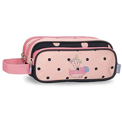 Enso Friends Together Federmäppchen, dreifach, Rosa, 22 x 10 x 9 cm, Polyester, Rosa, Dreifach-Etui Enso Friends Together Federmäppchen, dreifach, Rosa, 22 x 10 x 9 cm, Polyester, Rosa, Dreifach-Etui