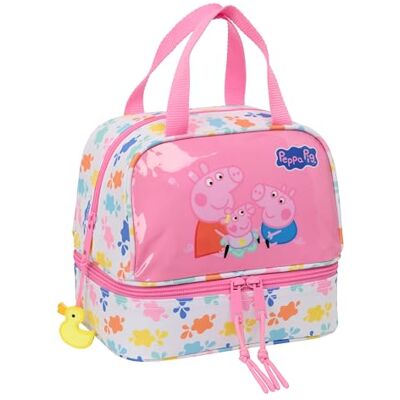safta Peppa Pig Baby Pig Thermo-Lunchbox, Federmäppchen, Qualität und maximale Widerstandsfähigkeit, Essensbox, Pause, Snack und Frühstück, 20 x 15 x 20 cm safta Peppa Pig Baby Pig Thermo-Lunchbox, Federmäppchen, Qualität und maximale Widerstandsfähigkeit, Essensbox, Pause, Snack und Frühstück, 20 x 15 x 20 cm