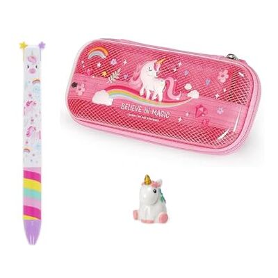 LEGAMI Wonderwow Federmäppchen, 2 Fächer und Stifthalter innen, Innenfach mit Netzstoff, Reißverschluss, 23 x 11 x 5 cm LEGAMI Wonderwow Federmäppchen, 2 Fächer und Stifthalter innen, Innenfach mit Netzstoff, Reißverschluss, 23 x 11 x 5 cm