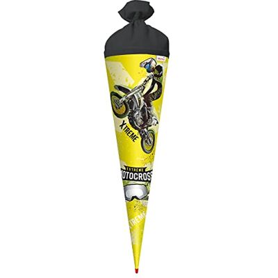 Roth Schultüte groß Extreme Motocross 70 cm rund Rot(h)-Spitze Filzverschluss Folie Roth Schultüte groß Extreme Motocross 70 cm rund Rot(h)-Spitze Filzverschluss Folie