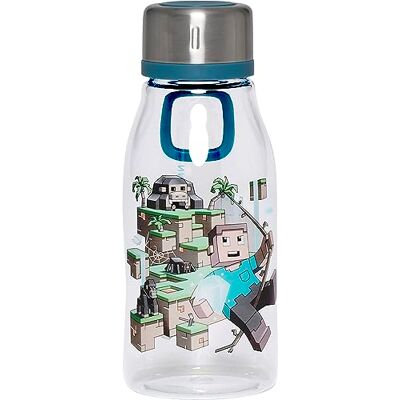 Beckmann , Trinkflasche 400ml Jungle Game, für Kinder, mit simplem Schraubverschluss, 1. Klasse, Grundschule, Green Beckmann , Trinkflasche 400ml Jungle Game, für Kinder, mit simplem Schraubverschluss, 1. Klasse, Grundschule, Green