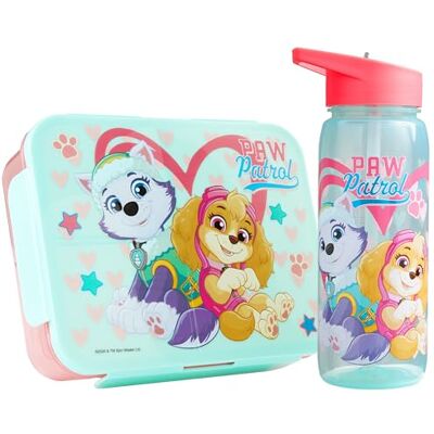 Get Trend Paw Patrol Brotdose Kinder & 640ml Trinkflasche Set, 1,75L Snackbox mit Fächern, Spülmaschinenfest & Mikrowellengeeignet, BPA Frei Bento Lunchbox für Schule & Freizeit (Multi Paw Patrol) Get Trend Paw Patrol Brotdose Kinder & 640ml Trinkflasche Set, 1,75L Snackbox mit Fächern, Spülmaschinenfest & Mikrowellengeeignet, BPA Frei Bento Lunchbox für Schule & Freizeit (Multi Paw Patrol)