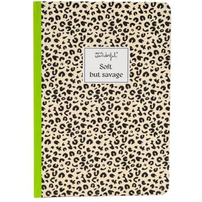 Mr. Wonderful Notizheft Kordsamt Originelle Schreibwaren Geschenkidee Büro und Schule DIN A5 Animal Print gepunktet Mr. Wonderful Notizheft Kordsamt Originelle Schreibwaren Geschenkidee Büro und Schule DIN A5 Animal Print gepunktet