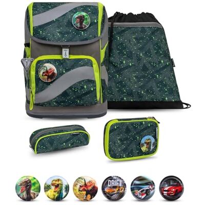 Belmil 405-51 Schulranzen Set 4 teilig (Green Splash 2025) Belmil 405-51 Schulranzen Set 4 teilig (Green Splash 2025)