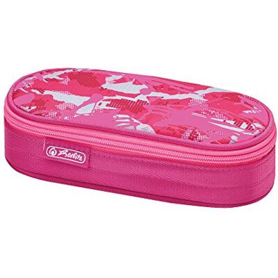 Herlitz Faulenzer Etui airgo Federmäppchen, 22 cm, Camouflage pink Herlitz Faulenzer Etui airgo Federmäppchen, 22 cm, Camouflage pink
