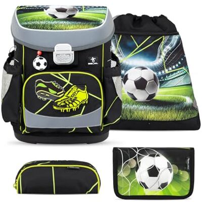 Belmil Mini-Fit Schulranzen Set 4 -teilig (405-33/AG/S) (Champion's Kick) Belmil Mini-Fit Schulranzen Set 4 -teilig (405-33/AG/S) (Champion's Kick)