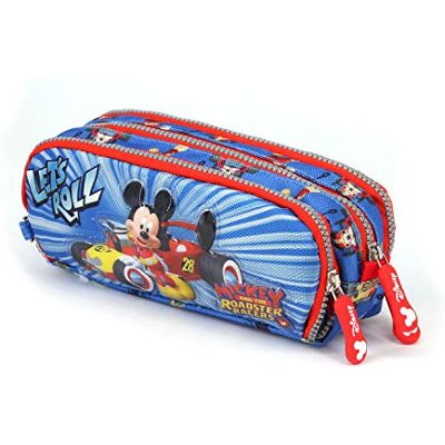 Disney Unisex Kinder 38236 Note Federmäppchen Racers, Blau, Einheitsgröße Disney Unisex Kinder 38236 Note Federmäppchen Racers, Blau, Einheitsgröße