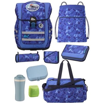 Familando McNeill Ergo Complete Schulranzen Set 9-teilig mit Schultüte Puzzle Ergonomisch & 3-Fach verstellbar 1150g leicht mit 20L Volumen & Reflektoren Für Grundschule ab 1. Klasse Familando McNeill Ergo Complete Schulranzen Set 9-teilig mit Schultüte Puzzle Ergonomisch & 3-Fach verstellbar 1150g leicht mit 20L Volumen & Reflektoren Für Grundschule ab 1. Klasse