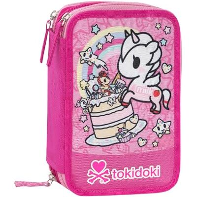 Tokidoki 3-Reißverschluss-Schlamperrolle Tokidoki 3-Reißverschluss-Schlamperrolle