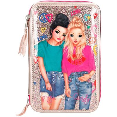 Depesche 8273 TOPModel Friends Federtasche 3 fach, gold, ca. 20 x 13 x 7 cm Depesche 8273 TOPModel Friends Federtasche 3 fach, gold, ca. 20 x 13 x 7 cm