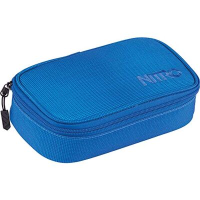 NITRO Pencil Case XL Schlamperetui Blur Brilliant Blue NITRO Pencil Case XL Schlamperetui Blur Brilliant Blue