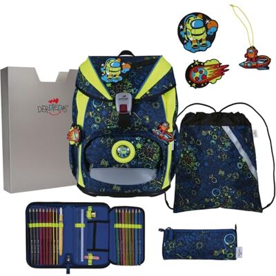 DerDieDas Schulranzen Set 5-TLG. ErgoFlex Light Neon Crazy DerDieDas Schulranzen Set 5-TLG. ErgoFlex Light Neon Crazy