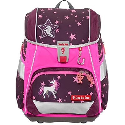 Step by Step LED Neon Pull-Over für 2in1 Plus Schulranzen, Reflektorüberzug mit LED-Leuchteffekt für mehr Sichtbarkeit, pink Step by Step LED Neon Pull-Over für 2in1 Plus Schulranzen, Reflektorüberzug mit LED-Leuchteffekt für mehr Sichtbarkeit, pink