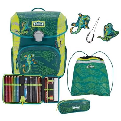 Scout Neo Superflash Lizard Ergonomischer Schulranzen-Set Scout Neo Superflash Lizard Ergonomischer Schulranzen-Set