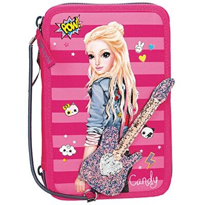 Depesche 784 Federtasche 3 fach Top Model, Popstar Gitarre, Rosa Depesche 784 Federtasche 3 fach Top Model, Popstar Gitarre, Rosa