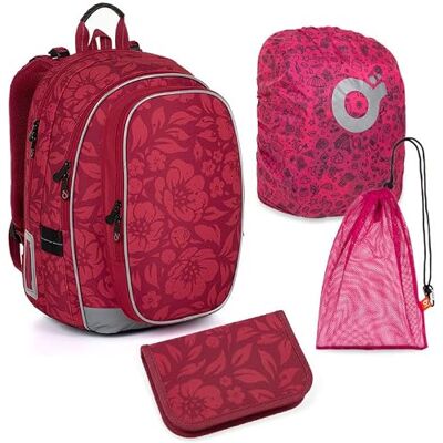 TOPGAL Schulrucksack für Mädchen ab 3. Klasse MIRA 23009-4-TEILIGES SET (Hawai) TOPGAL Schulrucksack für Mädchen ab 3. Klasse MIRA 23009-4-TEILIGES SET (Hawai)